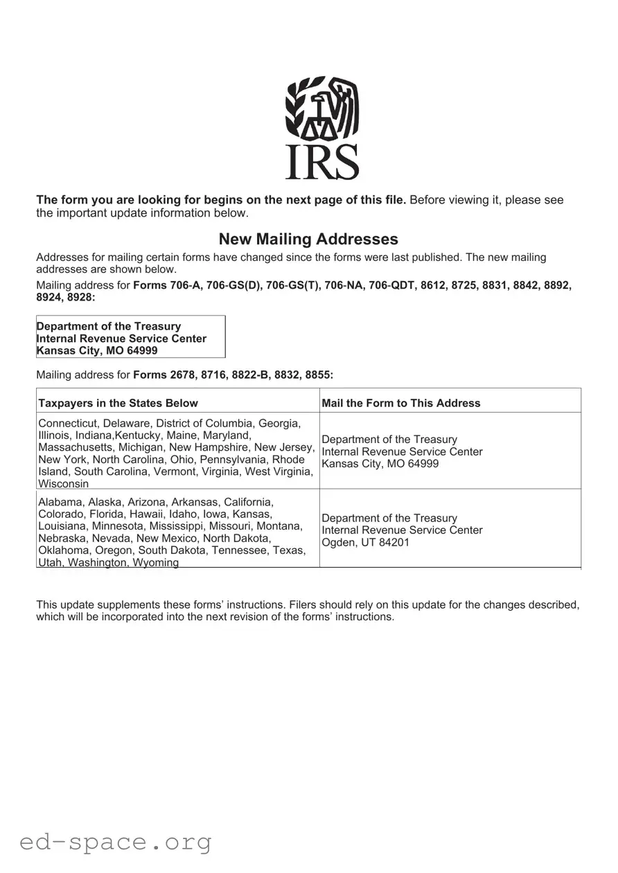 Blank IRS 8832 PDF Form