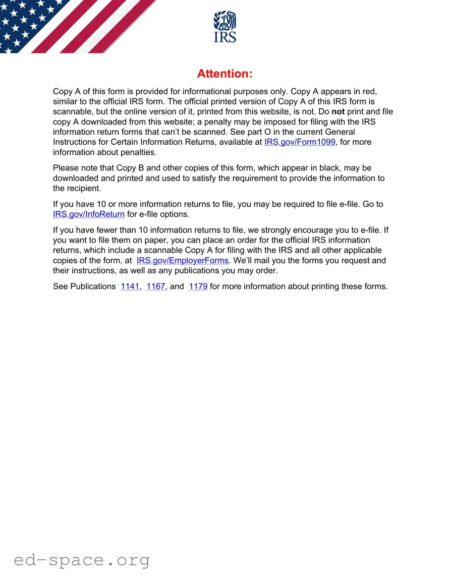 Blank IRS 1098 PDF Form