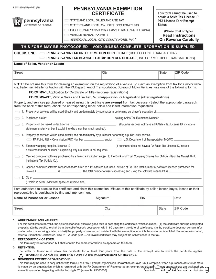 Blank Pa PDF Form