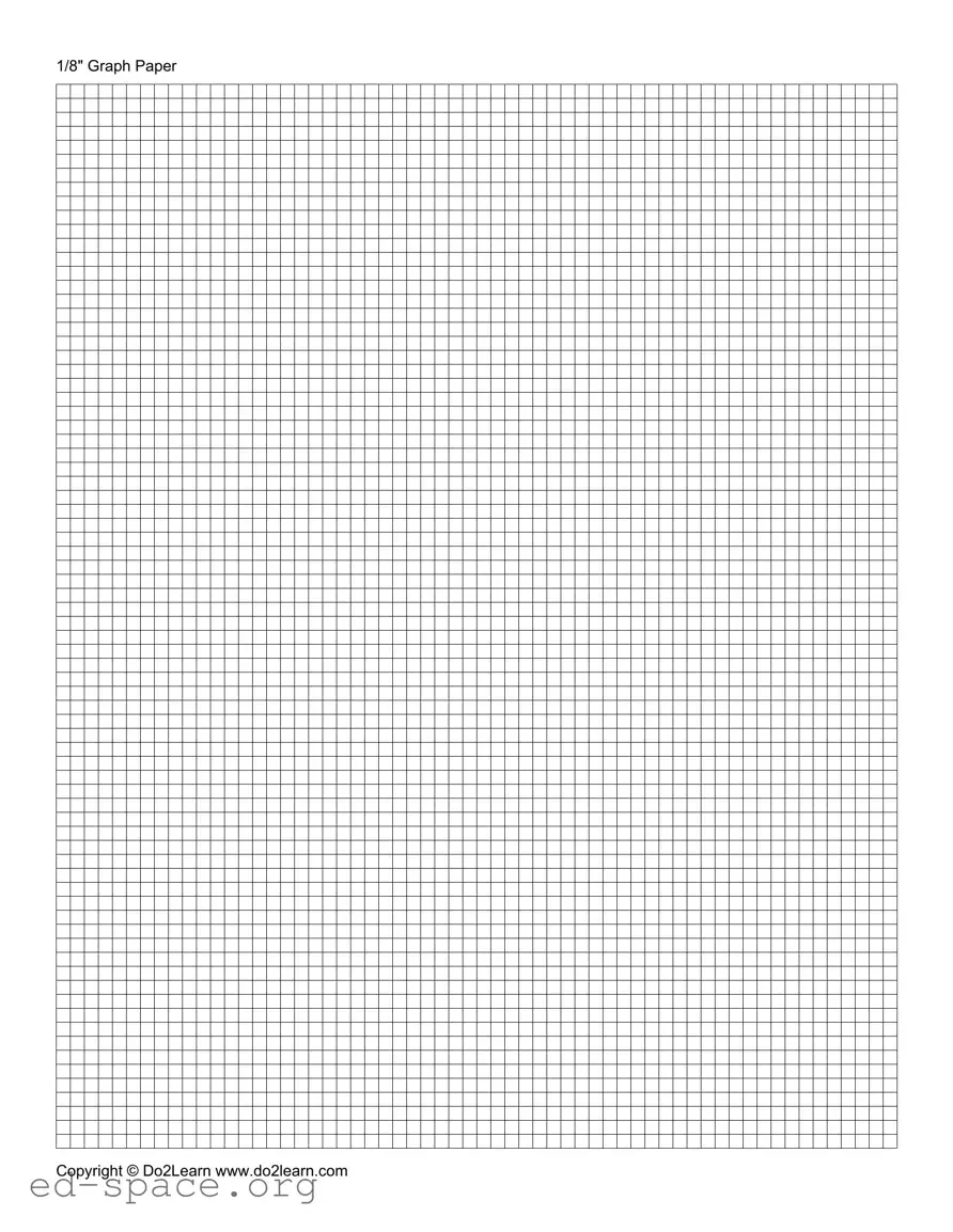 Blank Graph Paper PDF Form