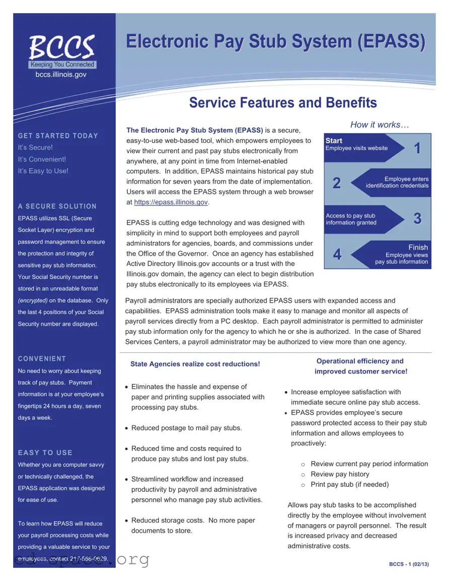 Blank Illinois Epass PDF Form